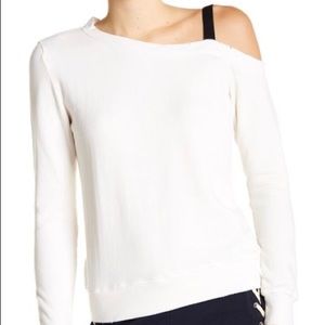 Pam & Gela One Cold Shoulder Sweatshirt